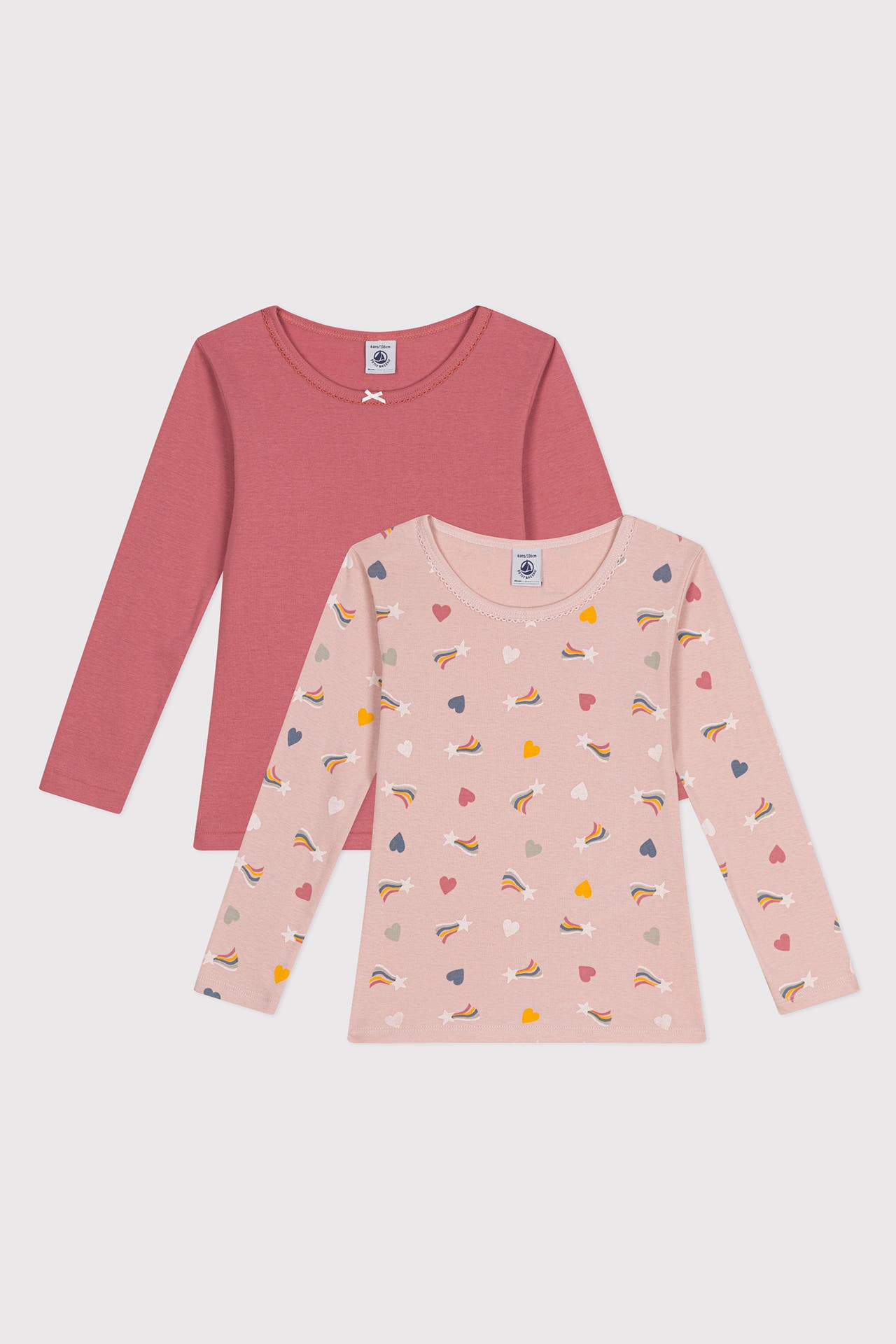 PETIT BATEAU 2er-Pack Longsleeve mehrfarbig, Bild 1