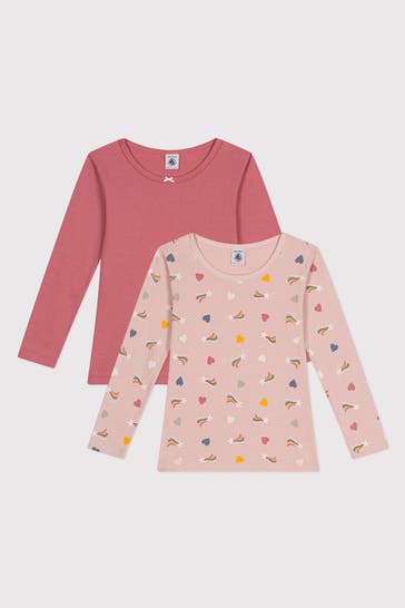 PETIT BATEAU 2er-Pack Longsleeve mehrfarbig