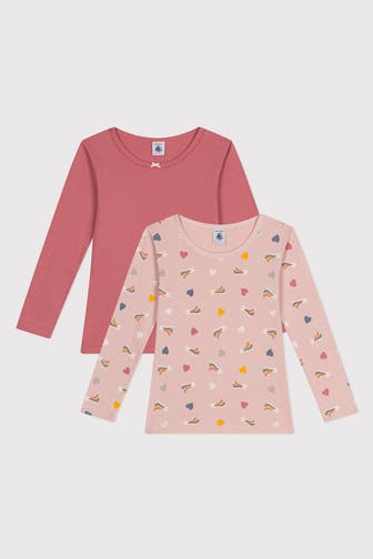 PETIT BATEAU 2er-Pack Longsleeve mehrfarbig