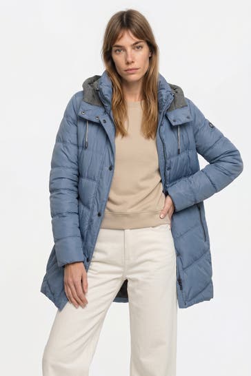 FUCHS SCHMITT Steppmantel taubenblau