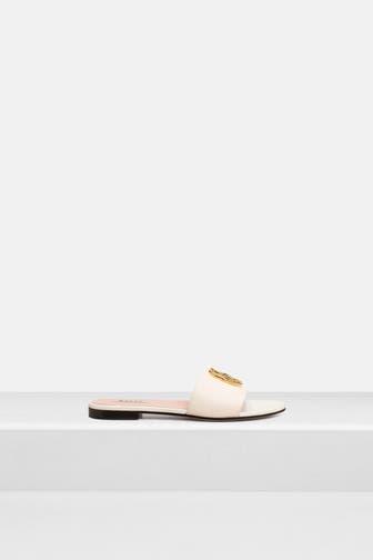 BALLY Slides 'Ghis' creme