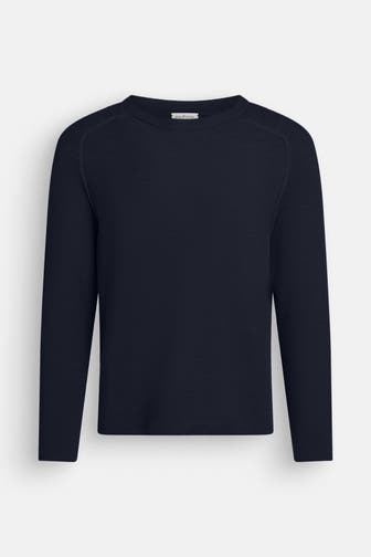 PHIL PETTER Wollpullover dunkelblau