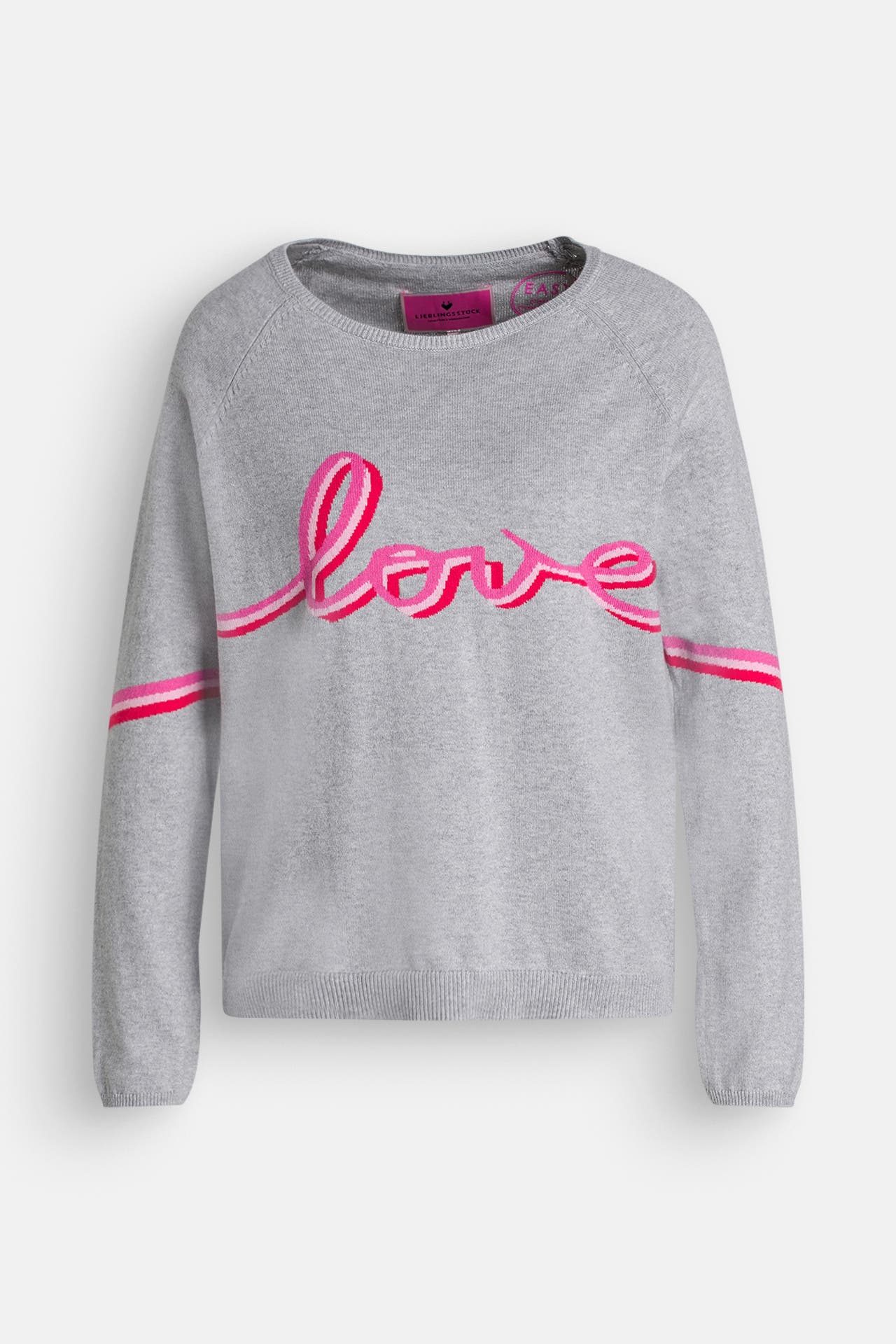 LIEBLINGSSTÜCK Strickpullover grau, Bild 1