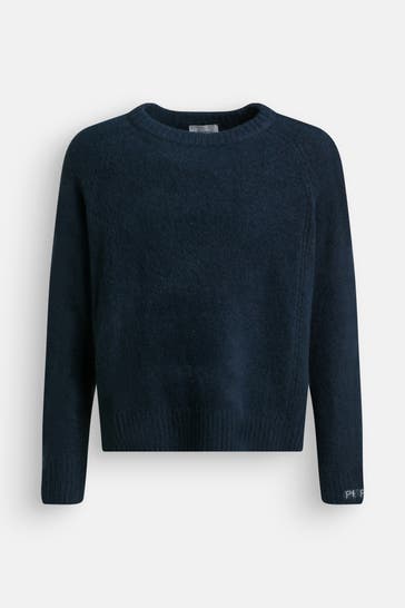 PEPE JEANS Strickpullover 'Winnie' dunkelblau