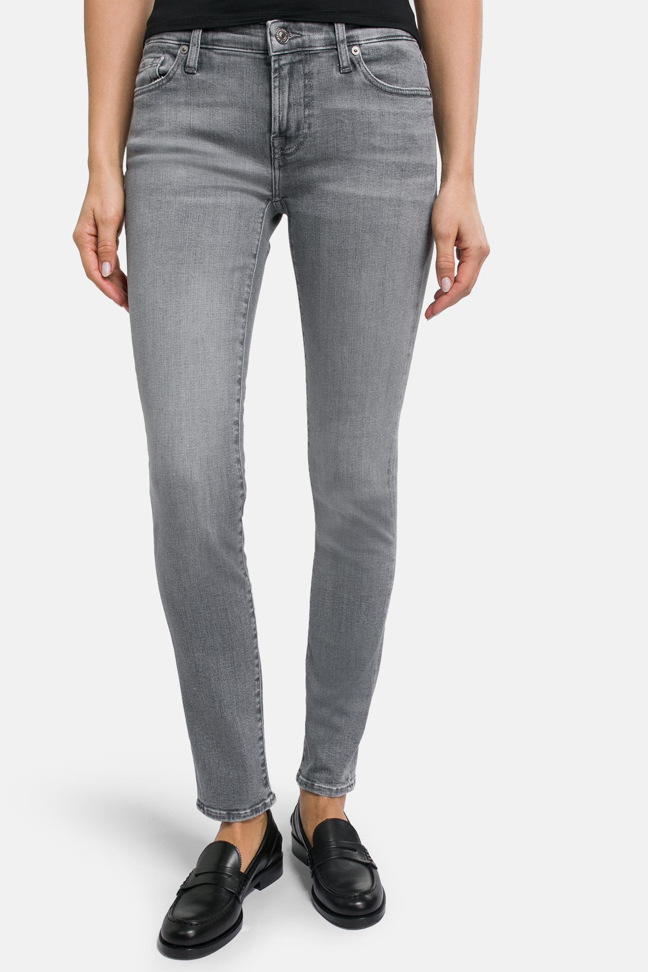 7 FOR ALL MANKIND Jeans 'Pyper' grau, Bild 1