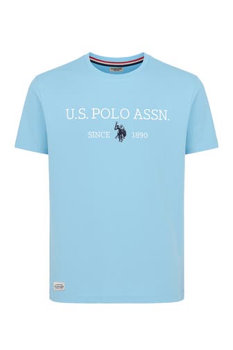 U.S. POLO ASSN. T-Shirt hellblau
