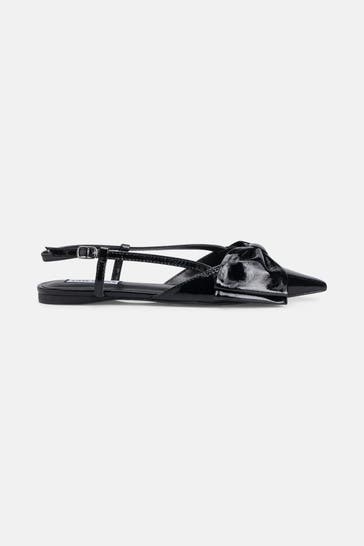 STEVE MADDEN Sling-Ballerinas 'Dazzled' schwarz