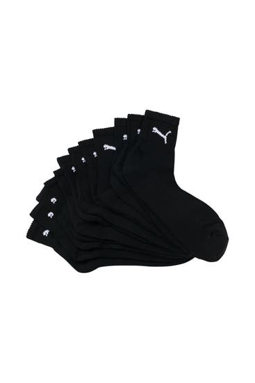 PUMA - 6er-Pack Strümpfe schwarz