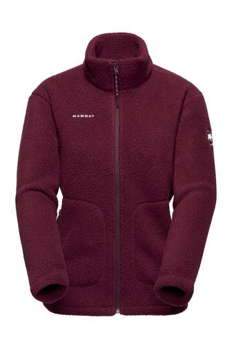 MAMMUT Fleecejacke weinrot