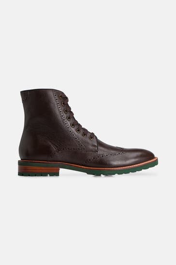 GORDON & BROS Schnürstiefel 'Alessio' dunkelbraun