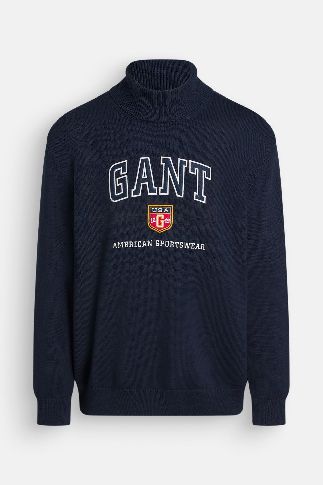 GANT Rollkragenpullover dunkelblau, Bild 1
