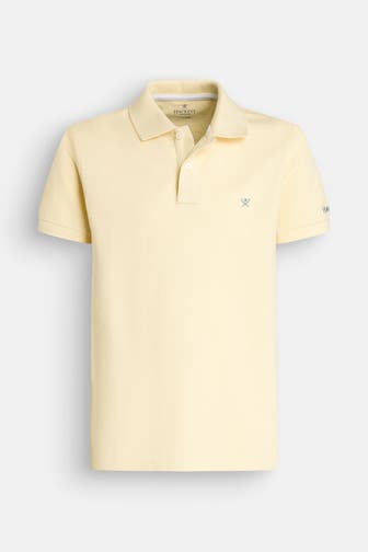 HACKETT Polo-Shirt hellgelb