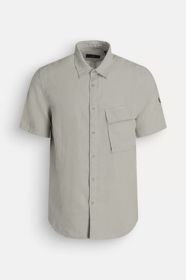 BELSTAFF Leinenhemd 'Scale' Regular Fit