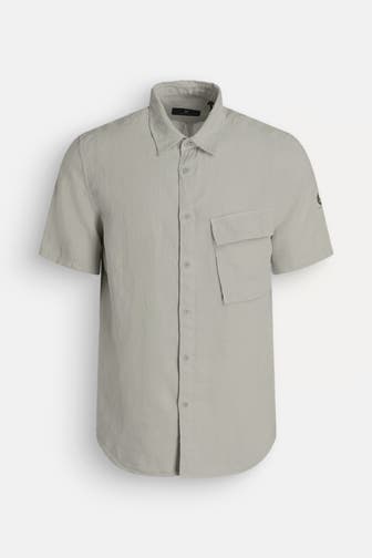 BELSTAFF Leinenhemd 'Scale' Regular Fit