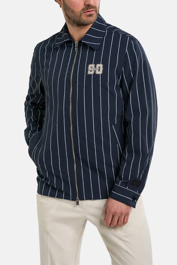 BOSS Übergangsjacke 'Leto' gestreift