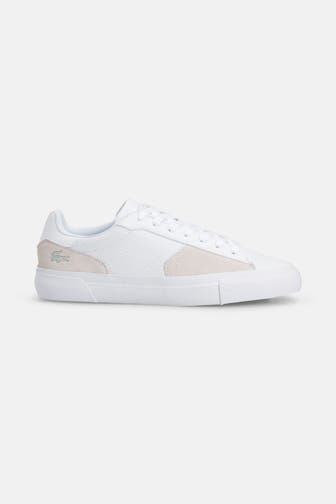 LACOSTE Leder-Sneaker 'Vulcanized' zweifarbig