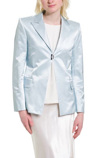 FILIPPA K Blazer 'Shiny' eisblau