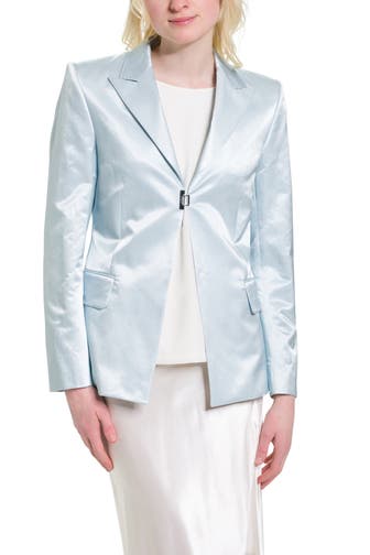 FILIPPA K Blazer 'Shiny' eisblau