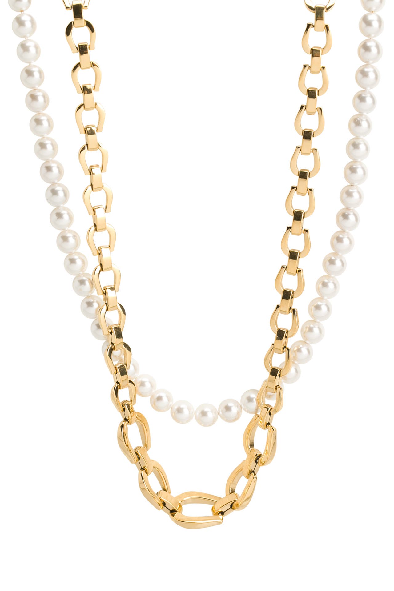 AIGNER Kette gold perlweiB gunstig online kaufen Outletcity