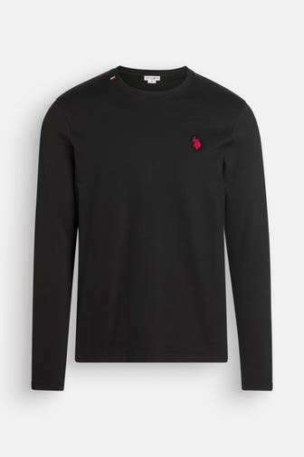 U.S. POLO ASSN. Longsleeve schwarz