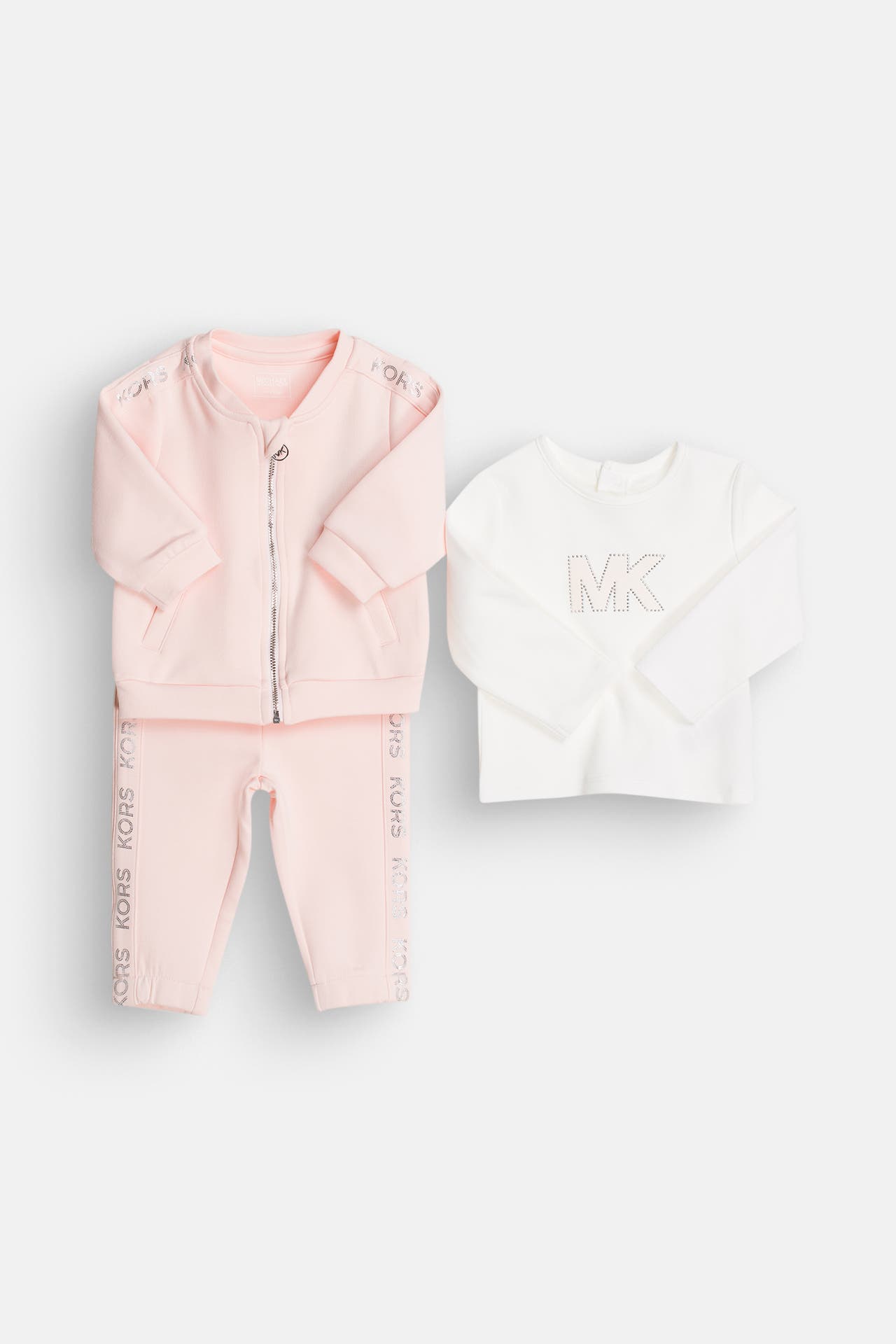 MICHAEL KORS Set: Sweatjacke, Longsleeve und Sweatpants, Bild 1