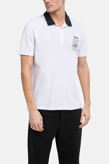 HUGO Polo-Shirt weiß