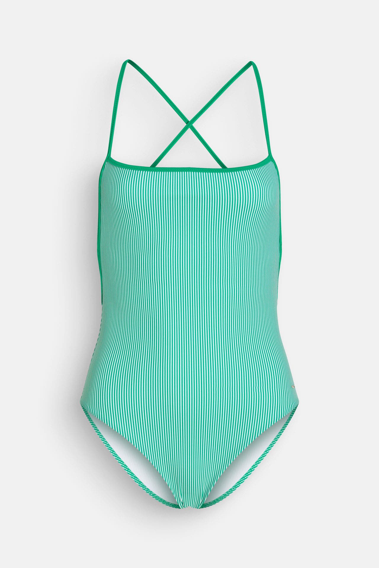 TOMMY HILFIGER Badeanzug grün gemustert, Bild 1