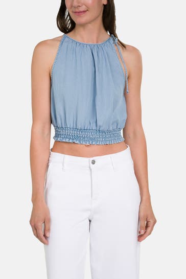 DKNY Top taubenblau