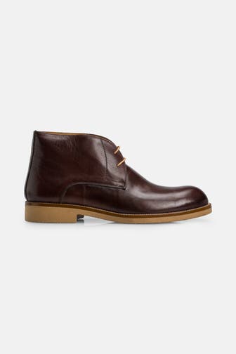 PRIME SHOES Desert-Boots dunkelbraun