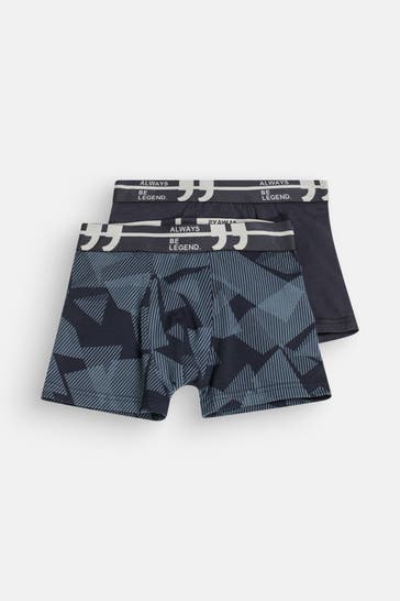 SANETTA 2er-Pack Boxer Trunks gemustert