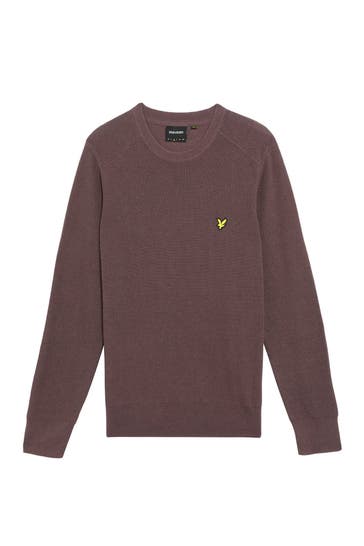 LYLE&SCOTT Strickpullover dunkelbraun