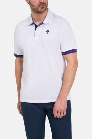 NORTH SAILS Polo-Shirt weiß