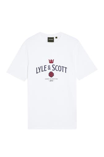 LYLE&SCOTT T-Shirt weiß