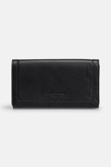 LIEBESKIND BERLIN Ledergeldbörse 'Nadine' schwarz