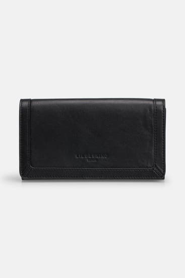 LIEBESKIND BERLIN - Ledergeldbörse 'Nadine' schwarz