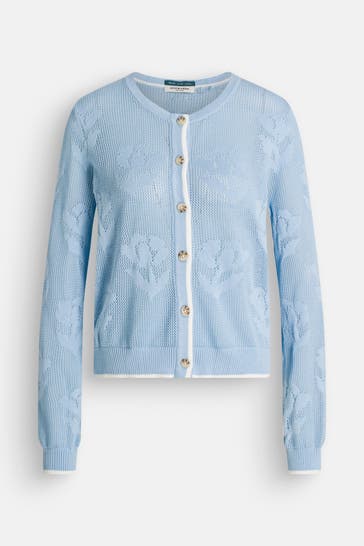 SCOTCH & SODA Strickjacke hellblau