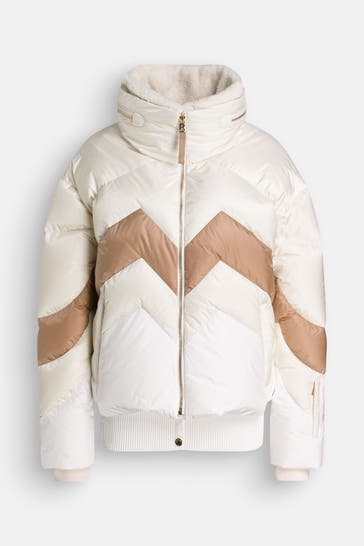 BOGNER Daunen-Skijacke 'Vanja' gemustert