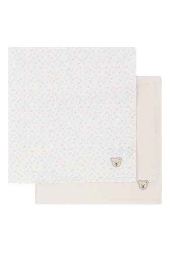 STEIFF 2er-Pack Mulltücher mehrfarbig