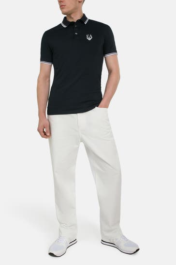 EMPORIO ARMANI Polo-Shirt nachtblau