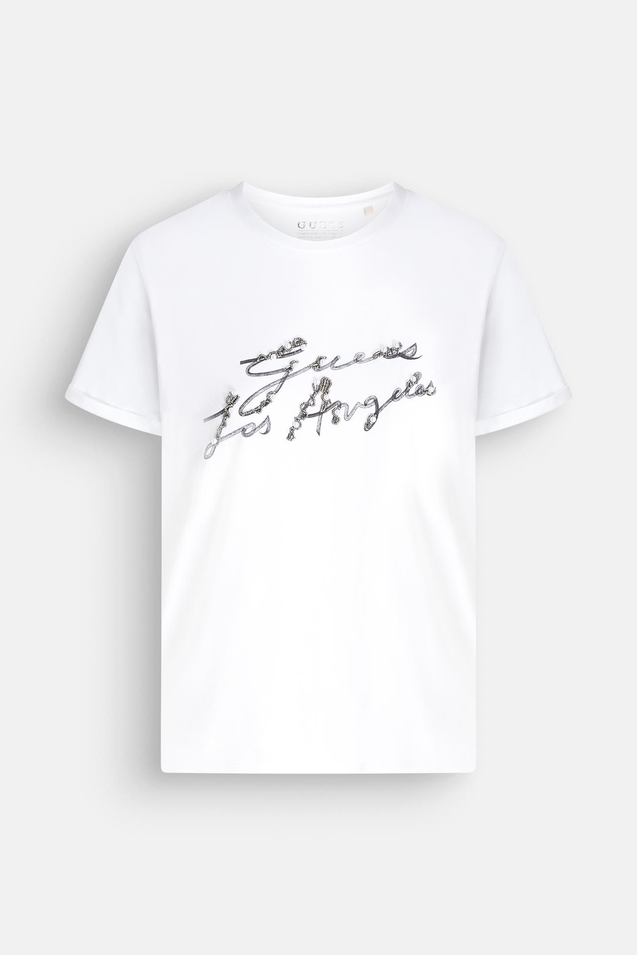 GUESS T-Shirt 'Nissa' weiß, Bild 1