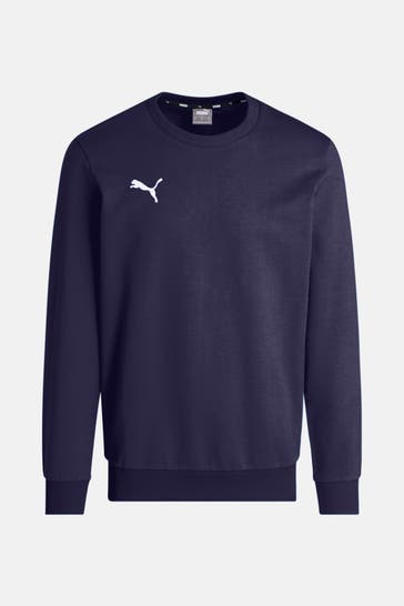 PUMA Sweatshirt 'teamGoal' navy