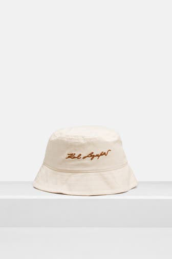 KARL LAGERFELD Fischerhut 'Summer' creme