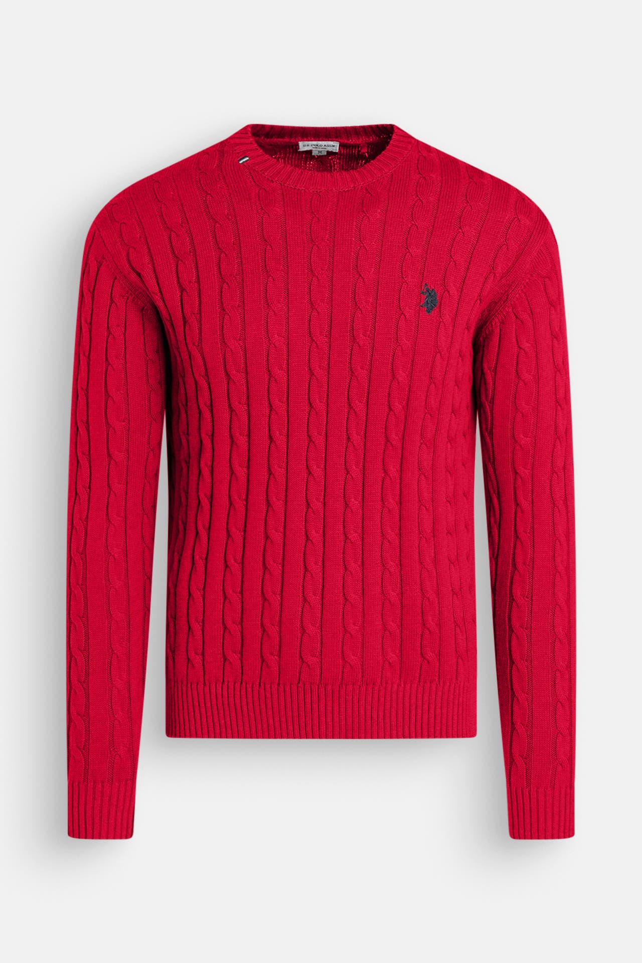 U.S. POLO ASSN. Strickpullover 'Mick' rot, Bild 1