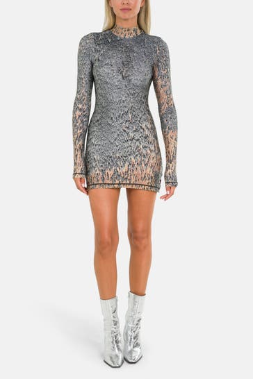 DIESEL Minikleid 'Eleo' gemustert