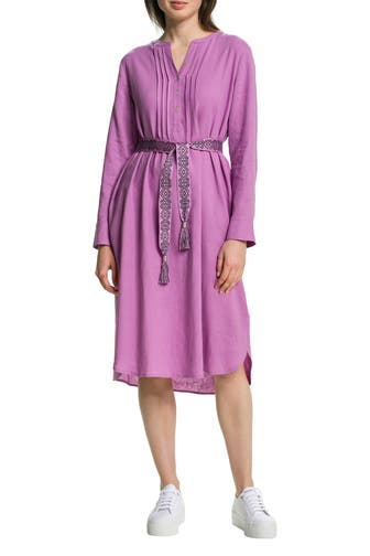 LIEBLINGSSTÜCK Leinenmix-Kleid 'RuyaL' helllila