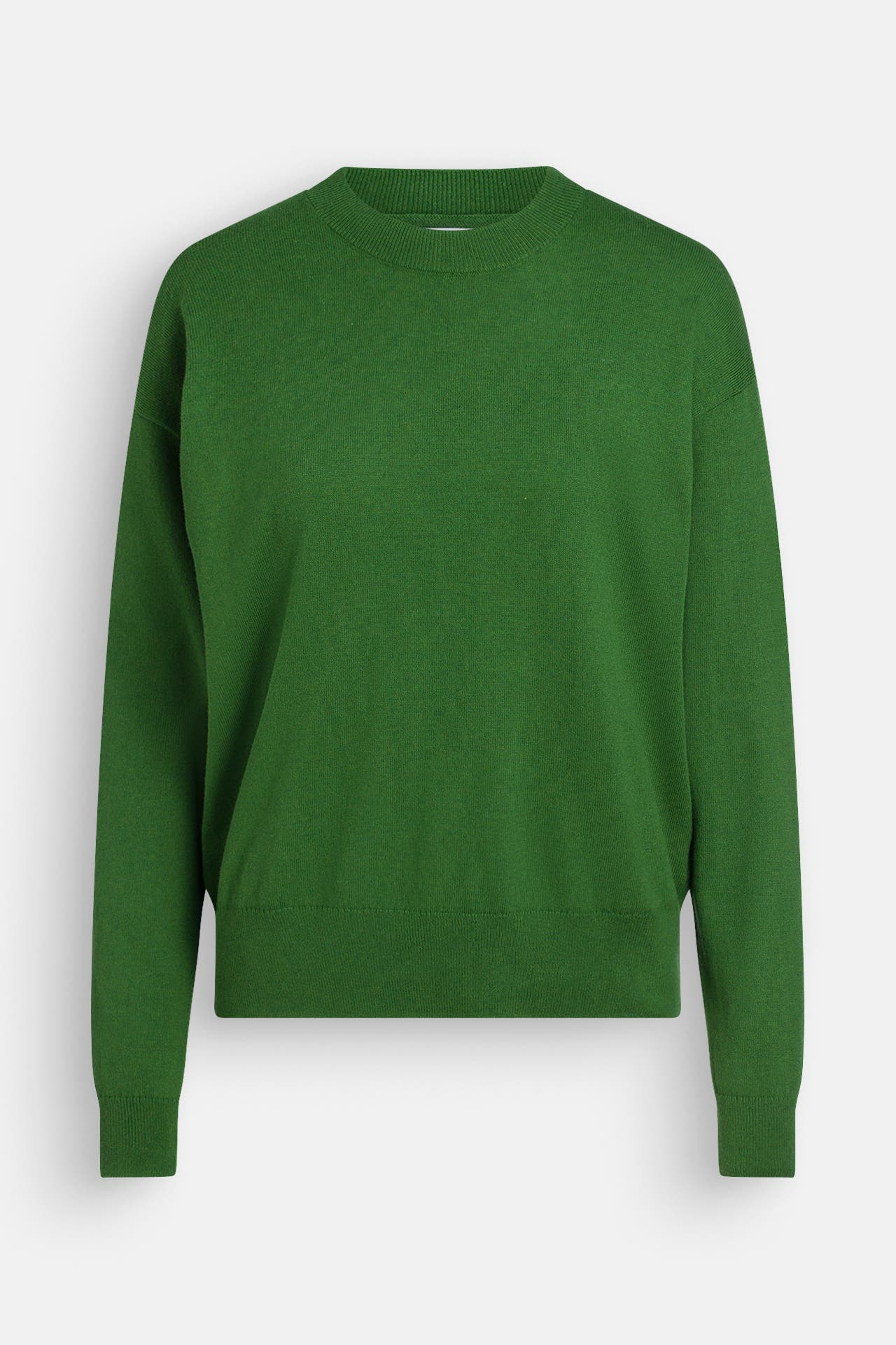 ORGANIC BASICS Strickpullover tannengrün, Bild 1