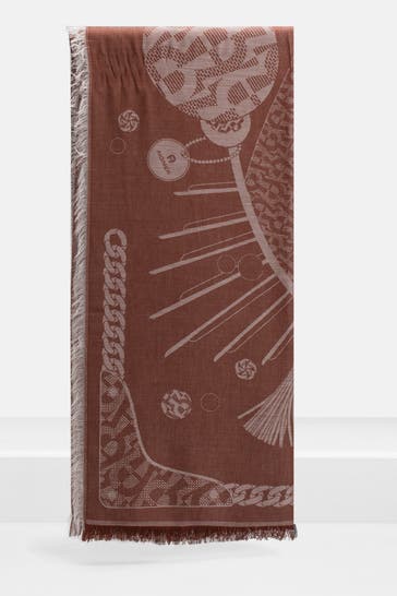 AIGNER Tuch gemustert