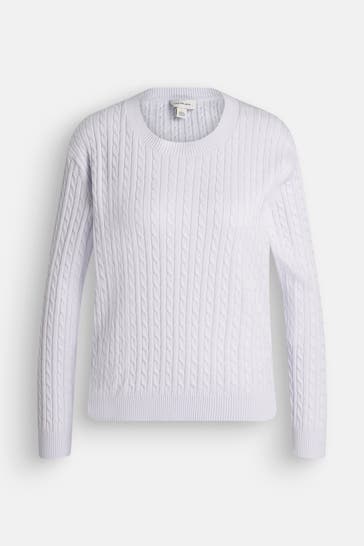 CALVIN KLEIN Strickpullover helllila