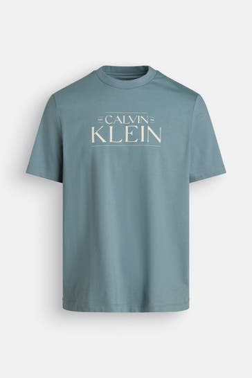 CK JEANS T-Shirt petrol