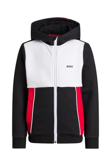 BOSS Sweatjacke mehrfarbig
